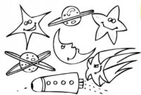 universe coloring pages