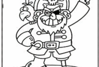 pirate color page pirate color page