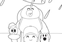 pocoyo coloring pages pocoyo coloring pages