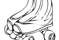 roller skating coloring pages roller skating coloring pages