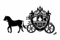 carrosse princesse dessin