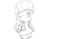 toadette coloring page toadette coloring page
