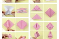 tulpen aus papier basteln