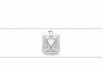 el salvador flag coloring page