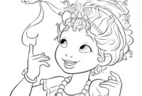 fancy nancy coloring pages