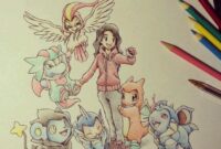moda%c2%a8le dessin pokacmon
