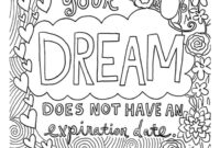 quotes coloring pages for adults