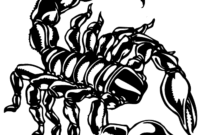 scorpion coloring pages scorpion coloring pages
