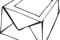 box coloring page box coloring page