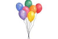 dessin ballon baudruche