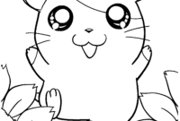 hamster printable coloring pages