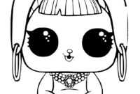 unicorn lol doll coloring page unicorn lol doll coloring page
