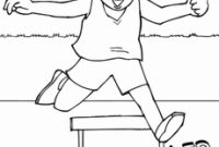 track coloring page