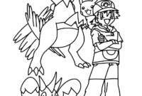 pokemon group coloring pages
