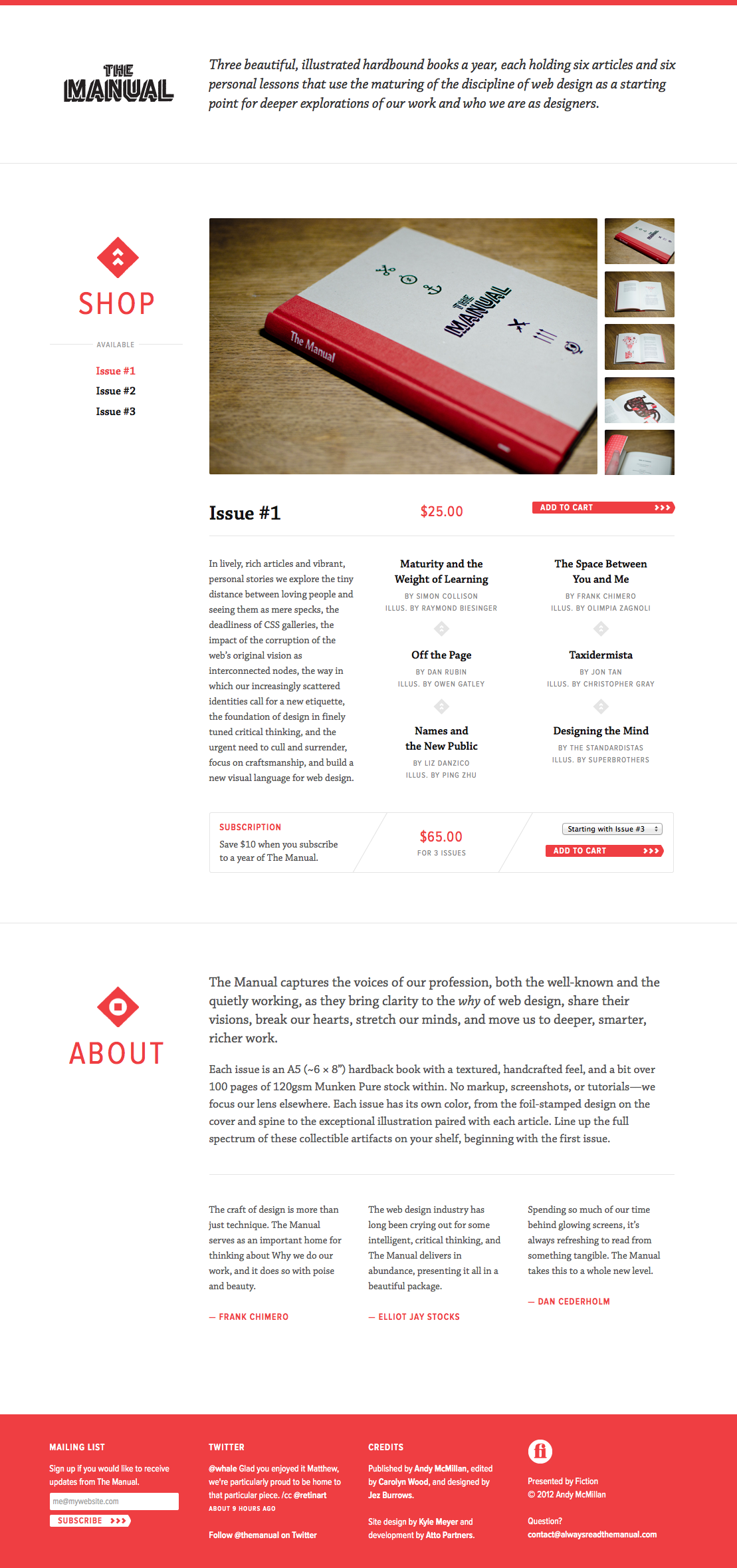 The Manual #store #home | Web design, Hardbound book, Website design