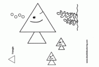 triangle coloring pages triangle coloring pages