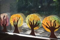 fensterdeko basteln mit kindern