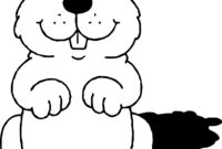 groundhog day coloring pages groundhog day coloring pages