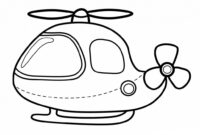 helicopter printable coloring pages