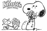 snoopy coloring pages free