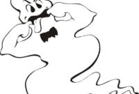 coloring page of a ghost coloring page of a ghost