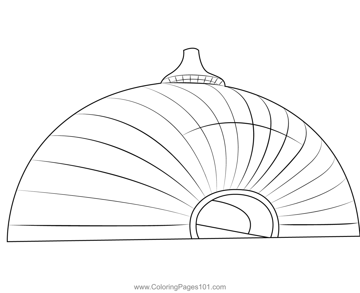 Hotel Coloring Page for Kids - Free Hotels Printable Coloring Pages