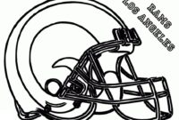 rams football coloring pages