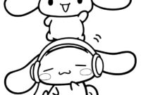 cinnamoroll coloring pages