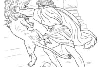 samson colouring pages samson colouring pages