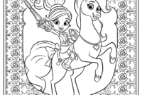 nella the princess knight coloring pages nella the princess knight coloring pages
