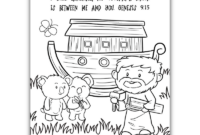simple noah 039 s ark coloring page simple noah 039 s ark coloring page