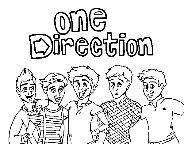 Coloring Pages: One Direction Coloring Pages Free and Printable