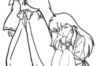 inuyasha coloring pages inuyasha coloring pages