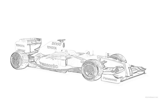 Coloring Pages: Racecars Coloring Pages