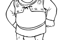 shrek coloring