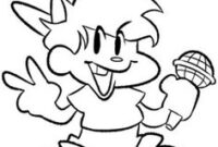 fnf boyfriend coloring pages