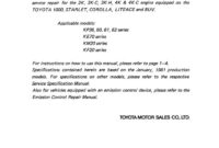 get toyota k310 transmission repair manual pictures get toyota k310 transmission repair manual pictures