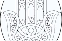 evil eye coloring page evil eye coloring page