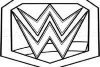 printable wwe belt coloring pages printable wwe belt coloring pages