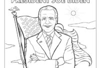 joe biden coloring page