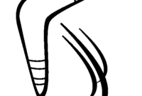 boomerang coloring page boomerang coloring page