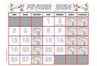 calendrier enfant imagejanvier fevrier mars