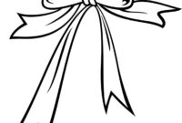 cheer bow coloring page cheer bow coloring page