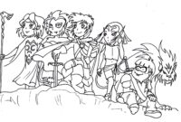 coloriage des legendaires