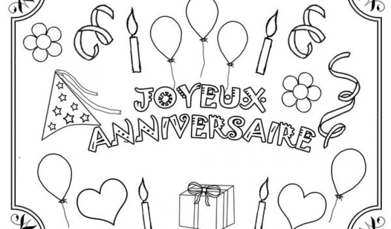 Coloriage Joyeux Anniversaire Papa A Imprimer Gratuit encequiconcerne