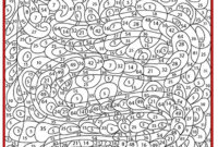 coloriage magique 6 eme