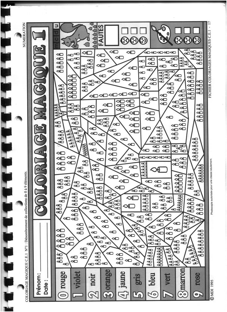 TOP30+ Coloriage Magique A Imprimer Cm1 Aperçu – Voyager en Solo