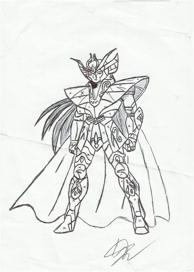 13 Détail Coloriage Saint Seiya Pics - COLORIAGE