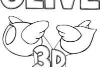 coloriage maternelle pdf 3d