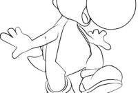 coloriage yoshi moto coloriage yoshi moto